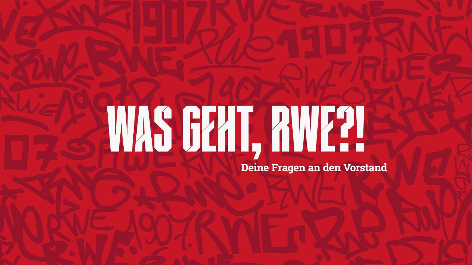 Was geht, RWE!? Ihr fragt, der Verein antwortet – Rot-Weiss Essen