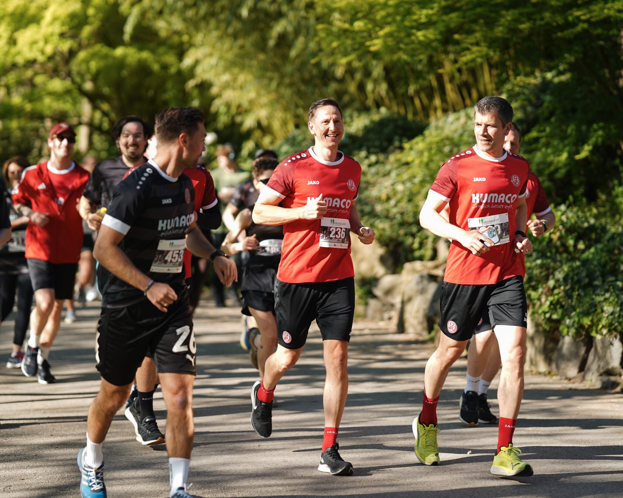 RWE war beim Grugalauf der Stiftung Universitätsmedizin am Start – Rot-Weiss Essen