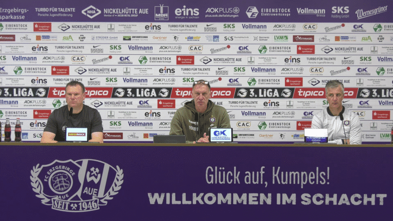 Pressekonferenz nach Aue – Rot-Weiss Essen