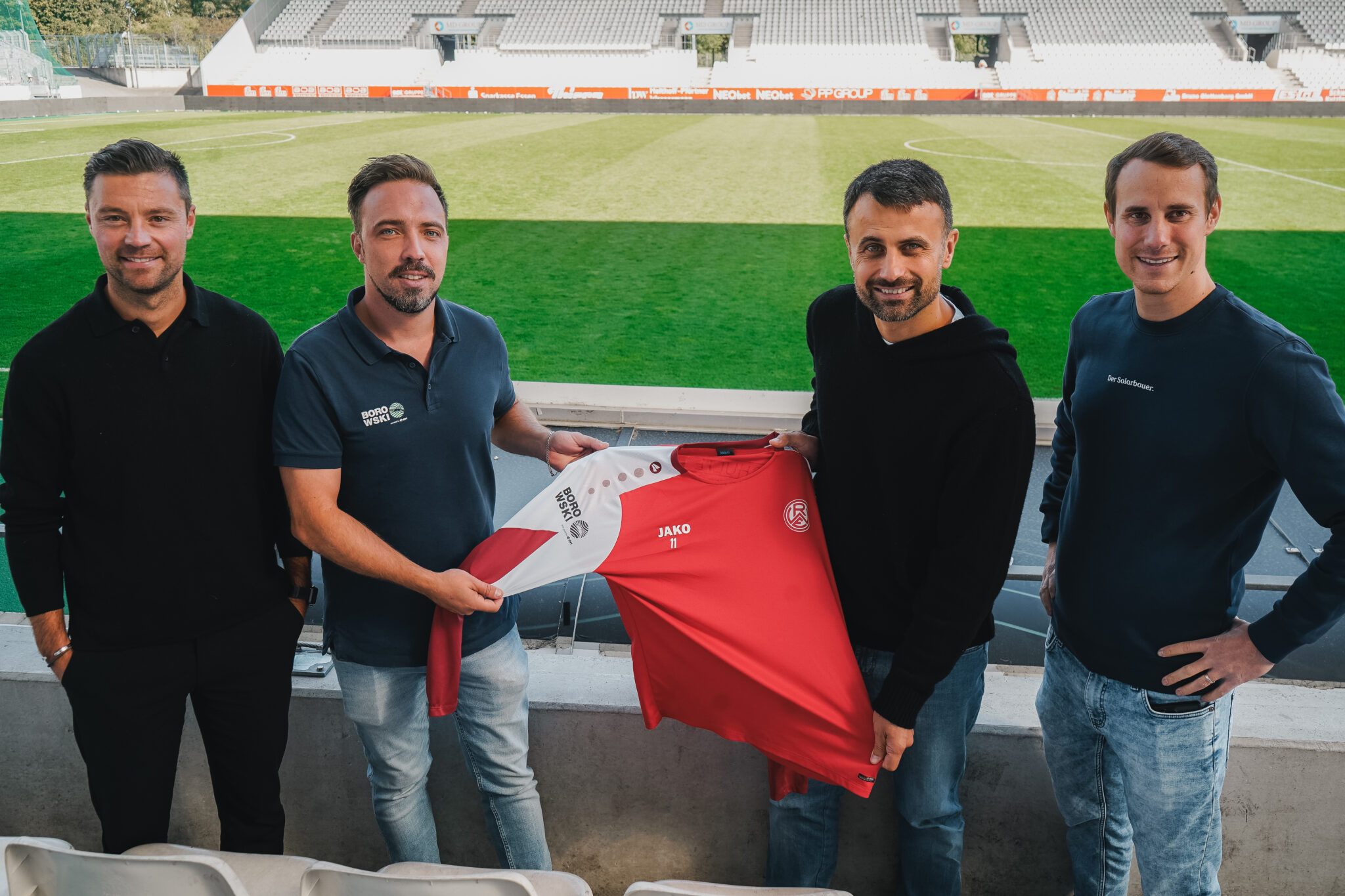 Immer mit Energie dabei: Solarbauer Borowski GmbH – Rot-Weiss Essen