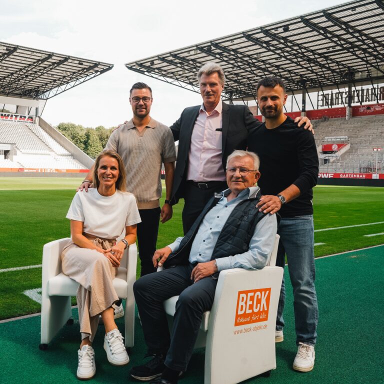 Unverzichtbar auf der Trainerbank: Beck Objekteinrichtungen GmbH – Rot-Weiss Essen