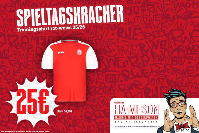 Spieltagskracher: Trainingsshirt 25/26 – Rot-Weiss Essen