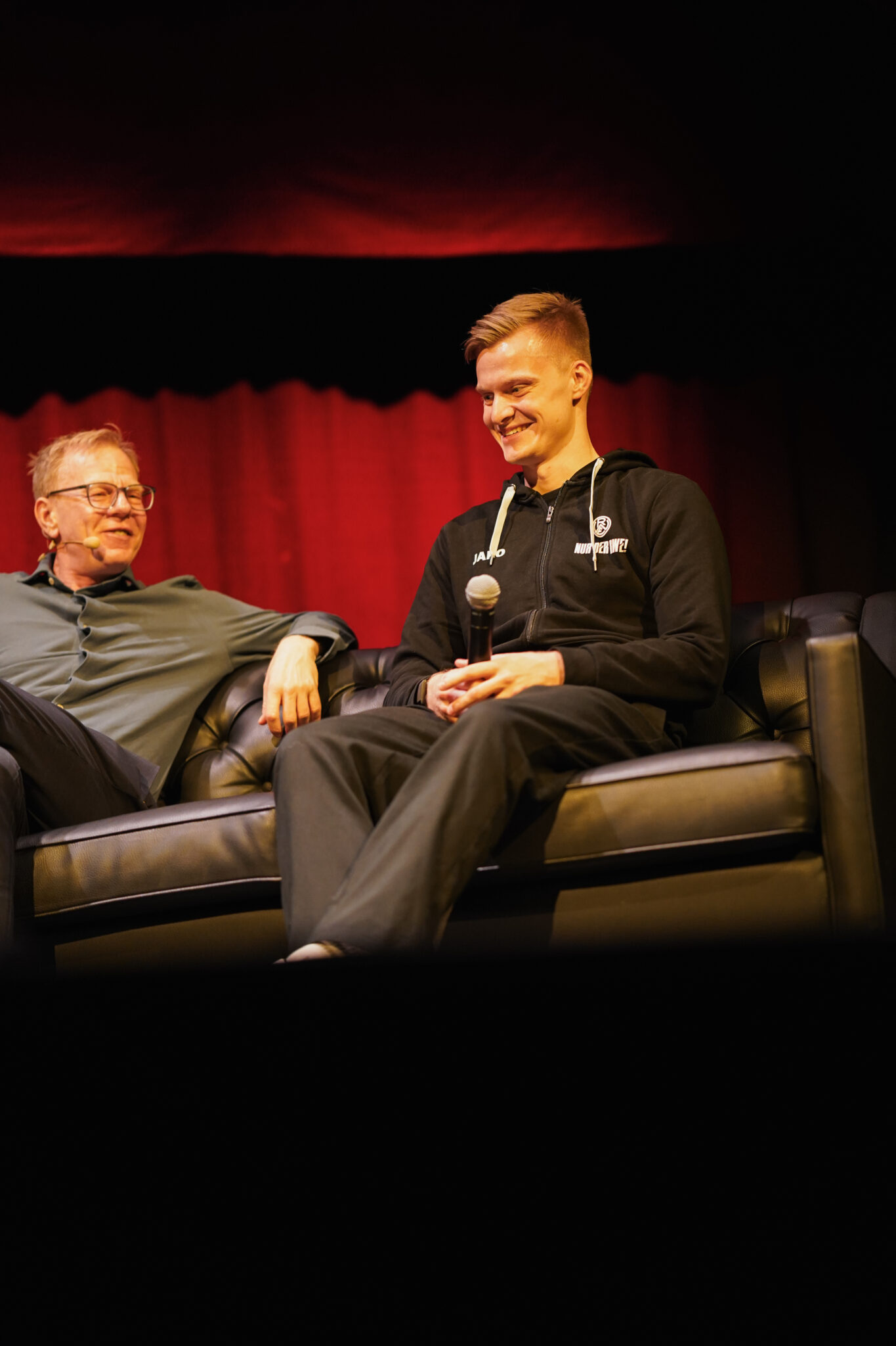 Alex Rang & Jakob Golz waren zu Gast bei Ewald Lienen – Rot-Weiss Essen