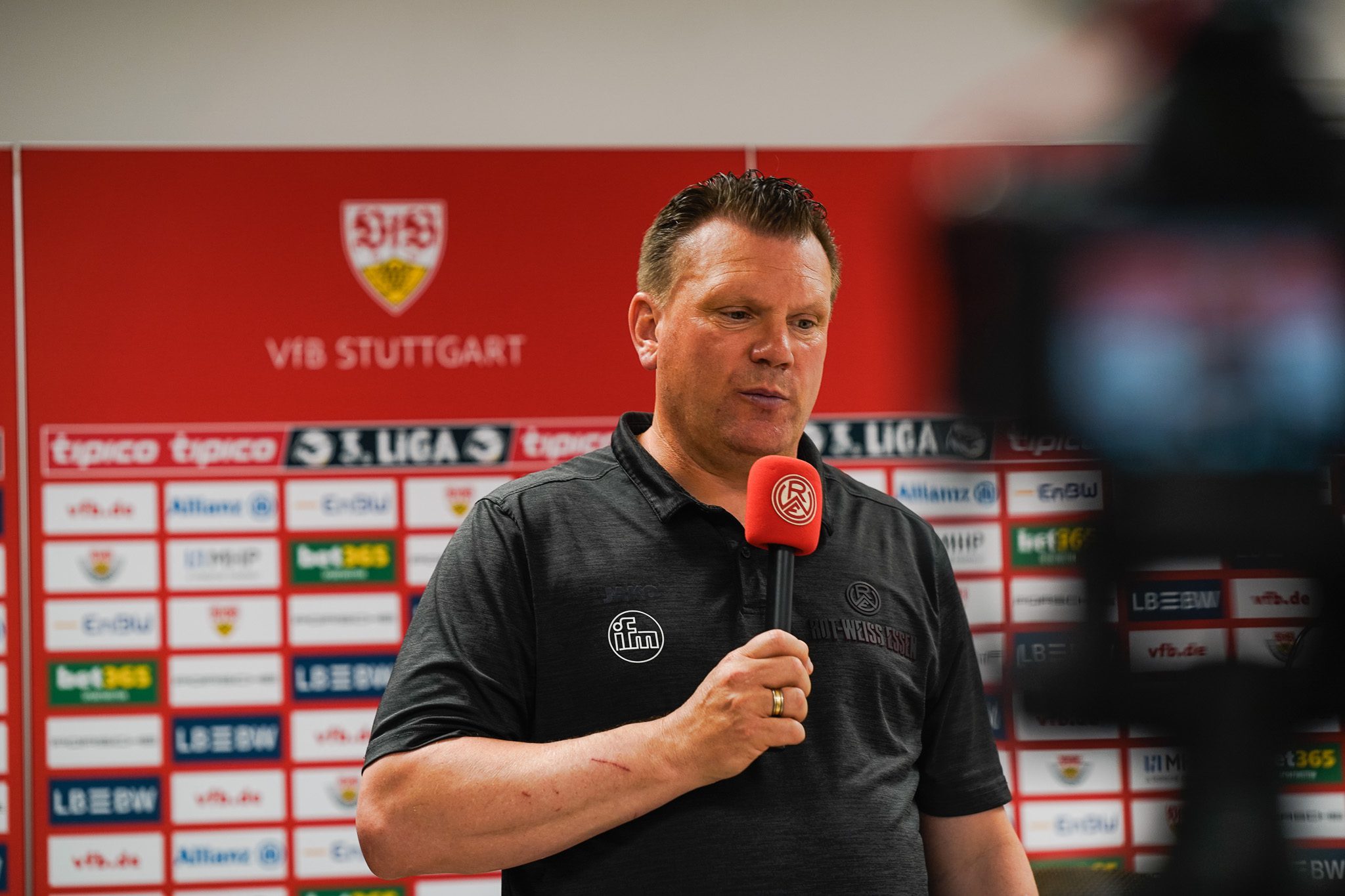 Pressegespräch nach Stuttgart II – Rot-Weiss Essen