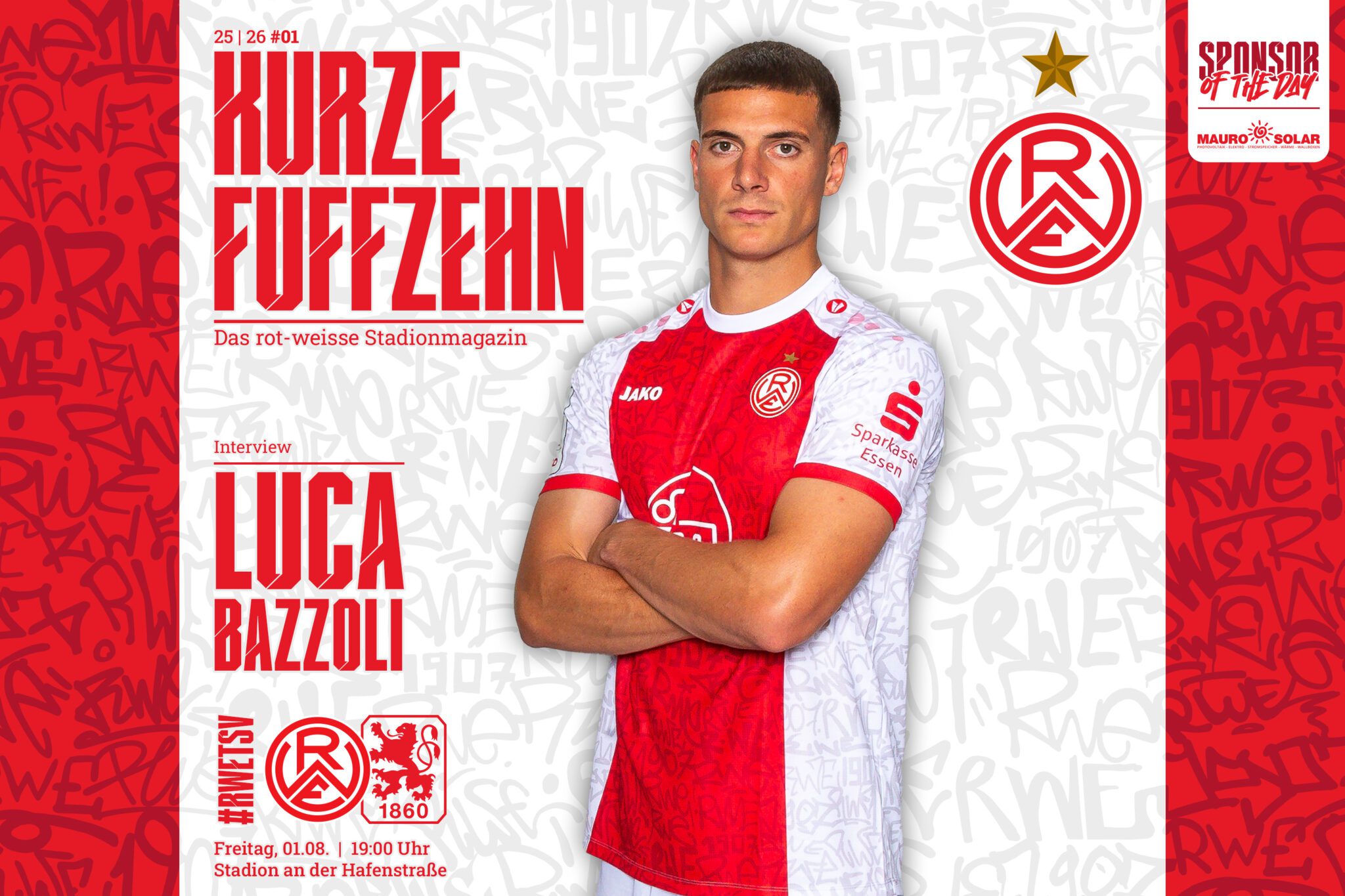 Die kurze fuffzehn zum 1860-Heimspiel – Rot-Weiss Essen