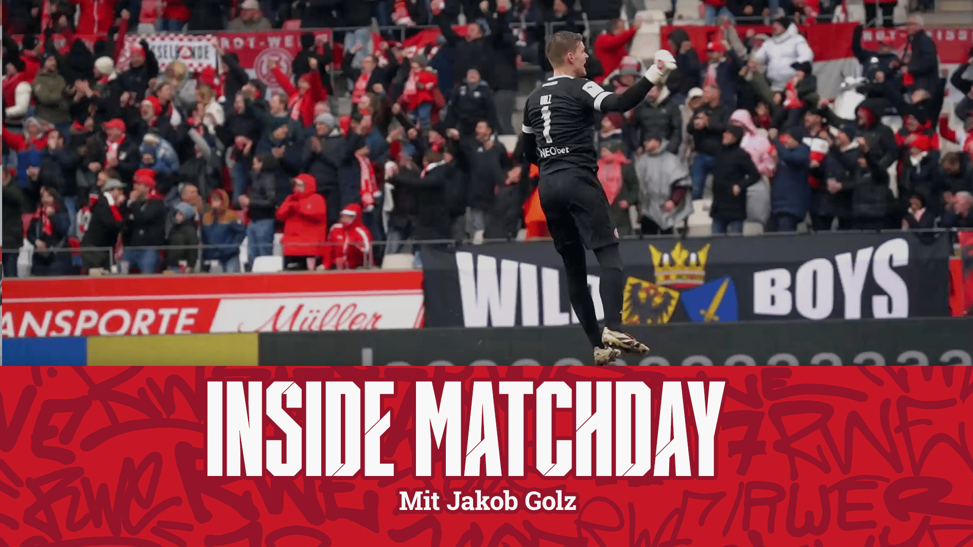 Inside Matchday mit Jakob Golz: Der Aue-Heimsieg im Video – Rot-Weiss Essen