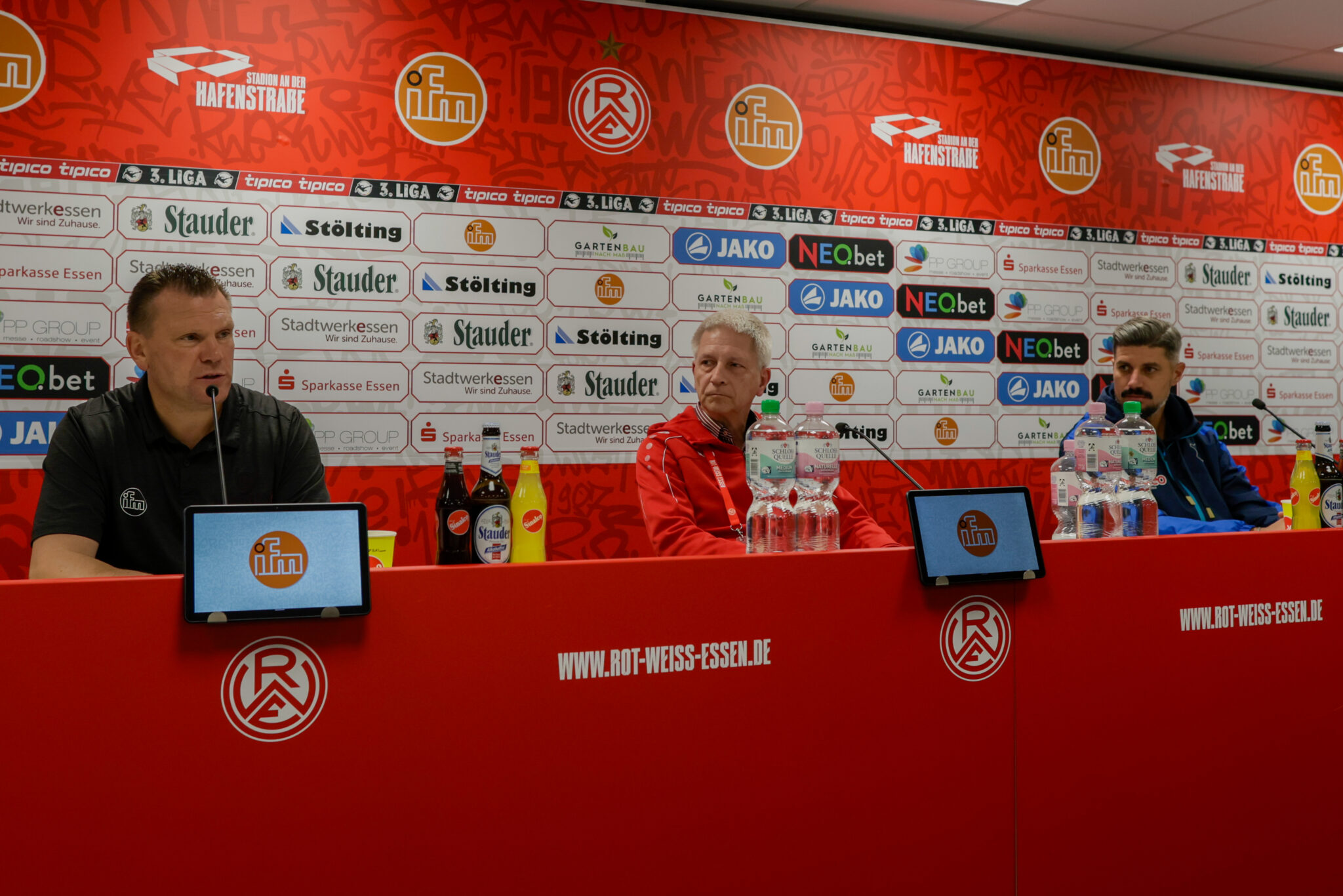 Pressekonferenz nach Hoffenheim – Rot-Weiss Essen
