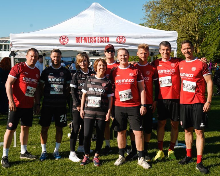 RWE war beim Grugalauf der Stiftung Universitätsmedizin am Start – Rot-Weiss Essen