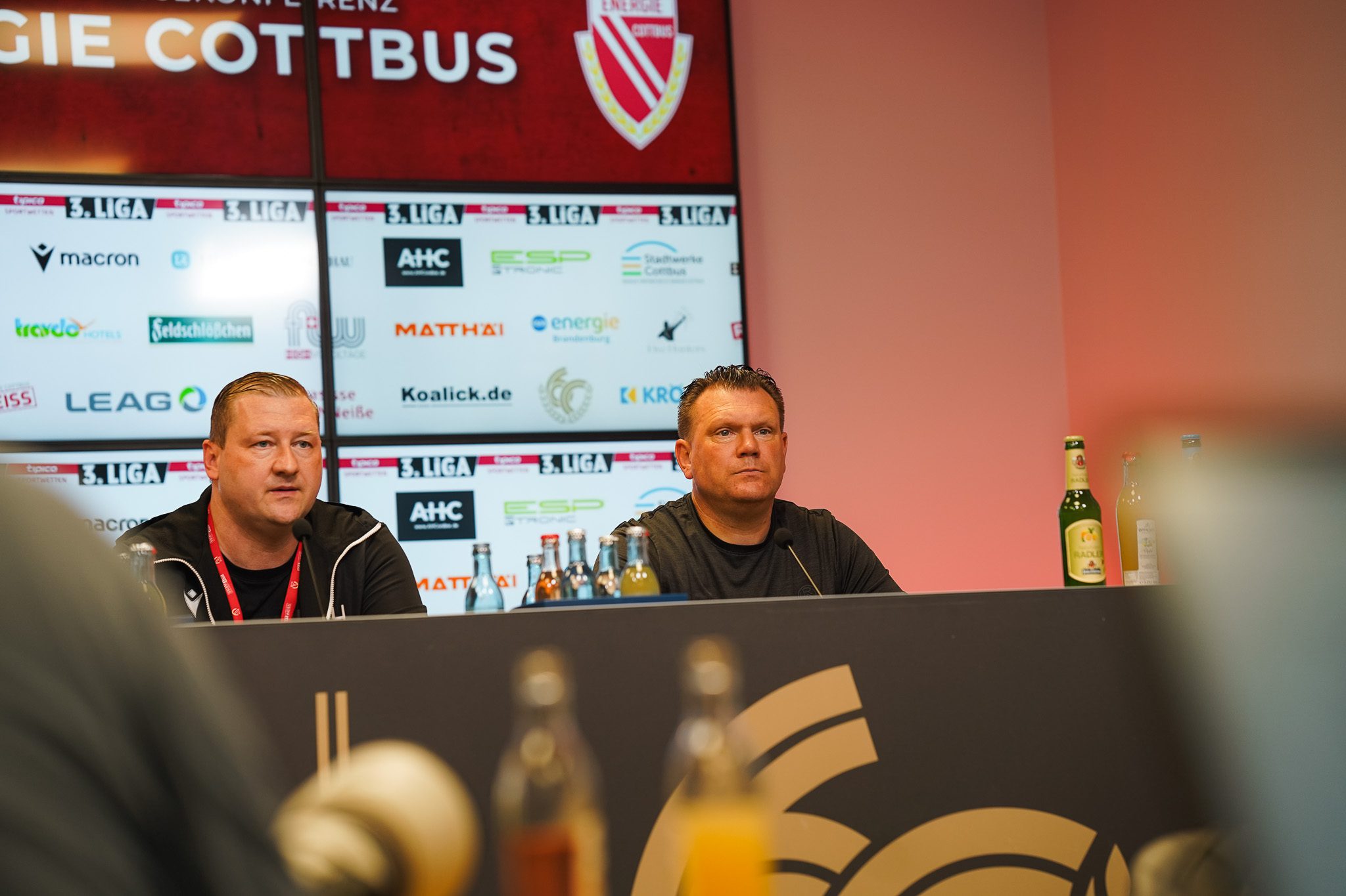 Pressekonferenz nach Cottbus – Rot-Weiss Essen