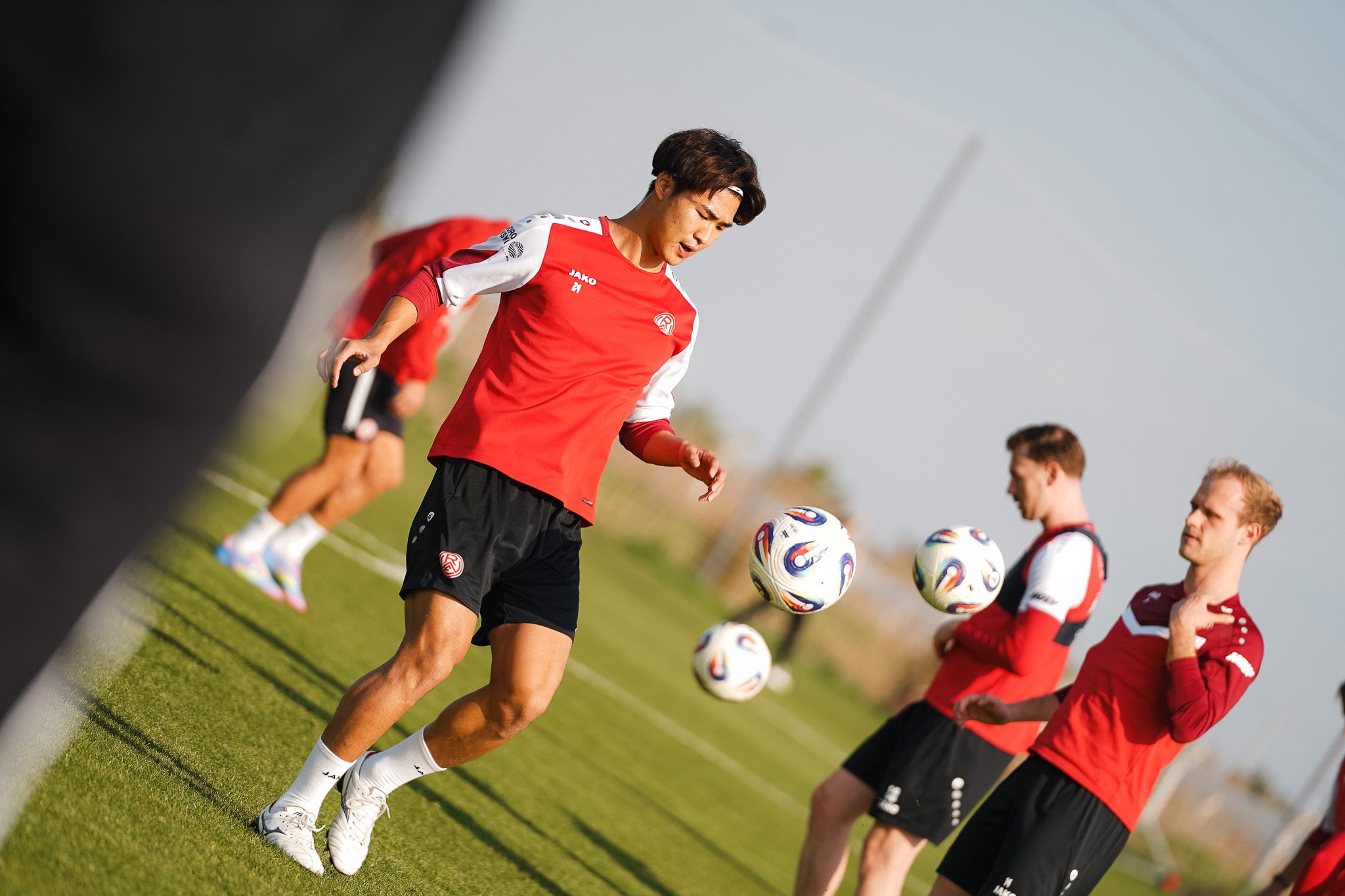 Erster Trainingstag in Lara – Rot-Weiss Essen