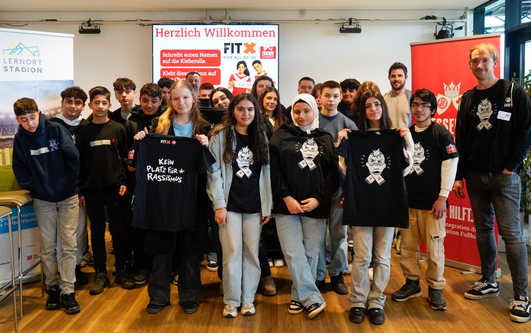 Mannheim-Heimspiel: Aktionsspieltag gegen Rassismus – Rot-Weiss Essen