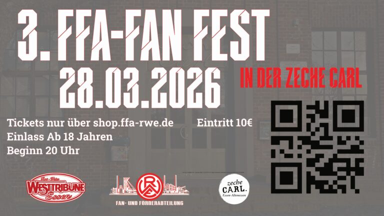 FFA lädt zum Fan Fest in die Zeche Carl ein – Rot-Weiss Essen