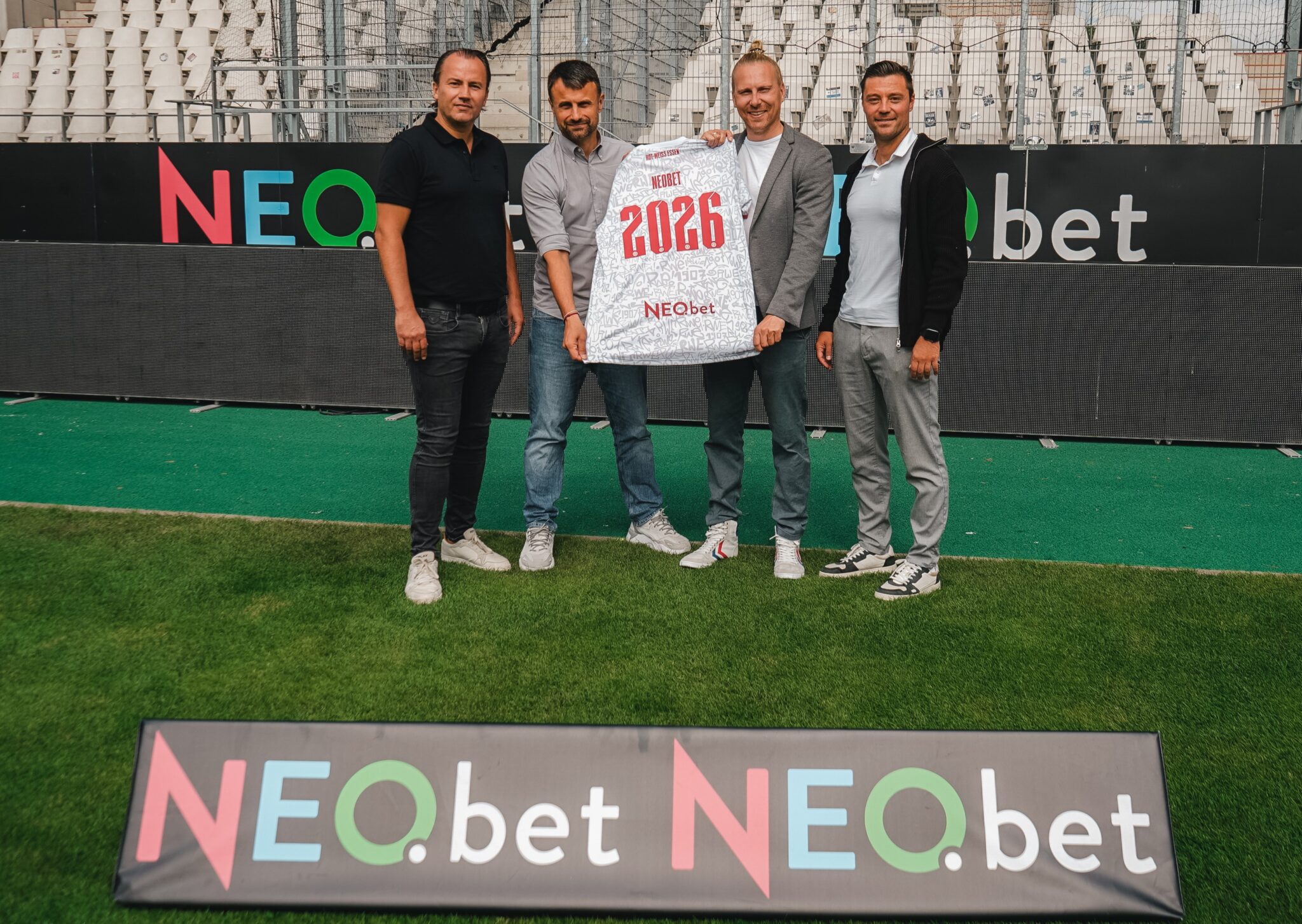Eine sichere Wette: NEO.bet bleibt Premium-Partner – Rot-Weiss Essen