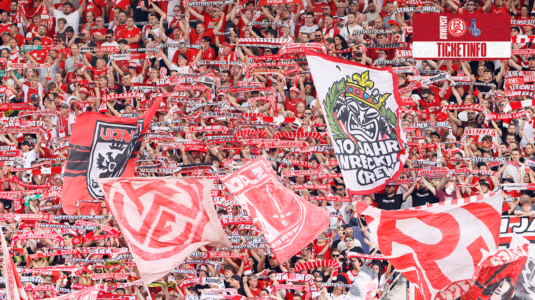 Nach zwei Stunden: Derby gegen Duisburg ausverkauft – Rot-Weiss Essen