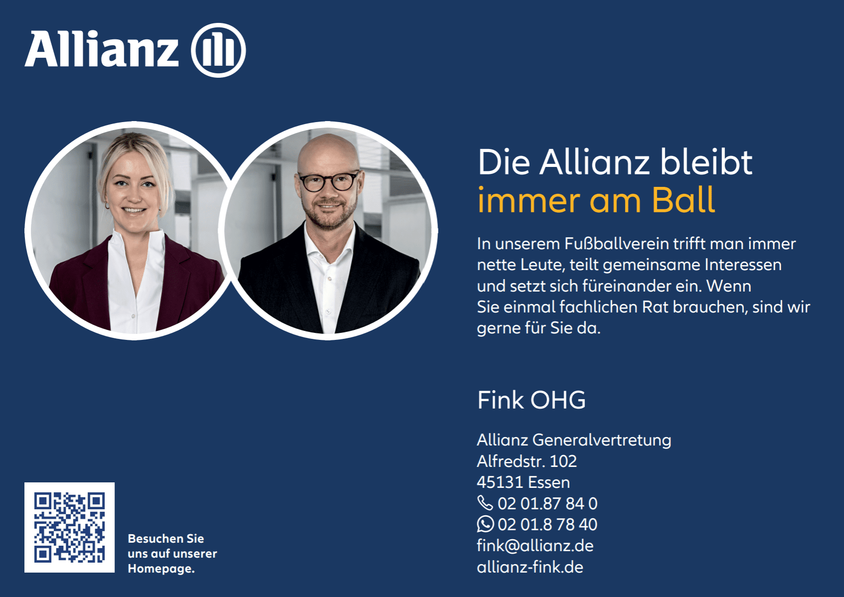 Dem Opa Luscheskowski sein Enkel – Rot-Weiss Essen