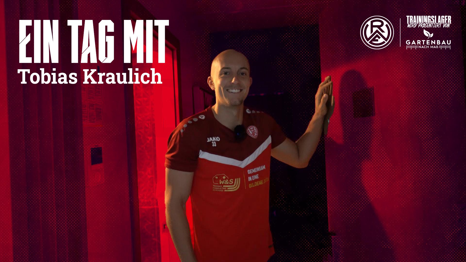 RWE-Trainingslager: Ein Tag mit Tobias Kraulich – Rot-Weiss Essen