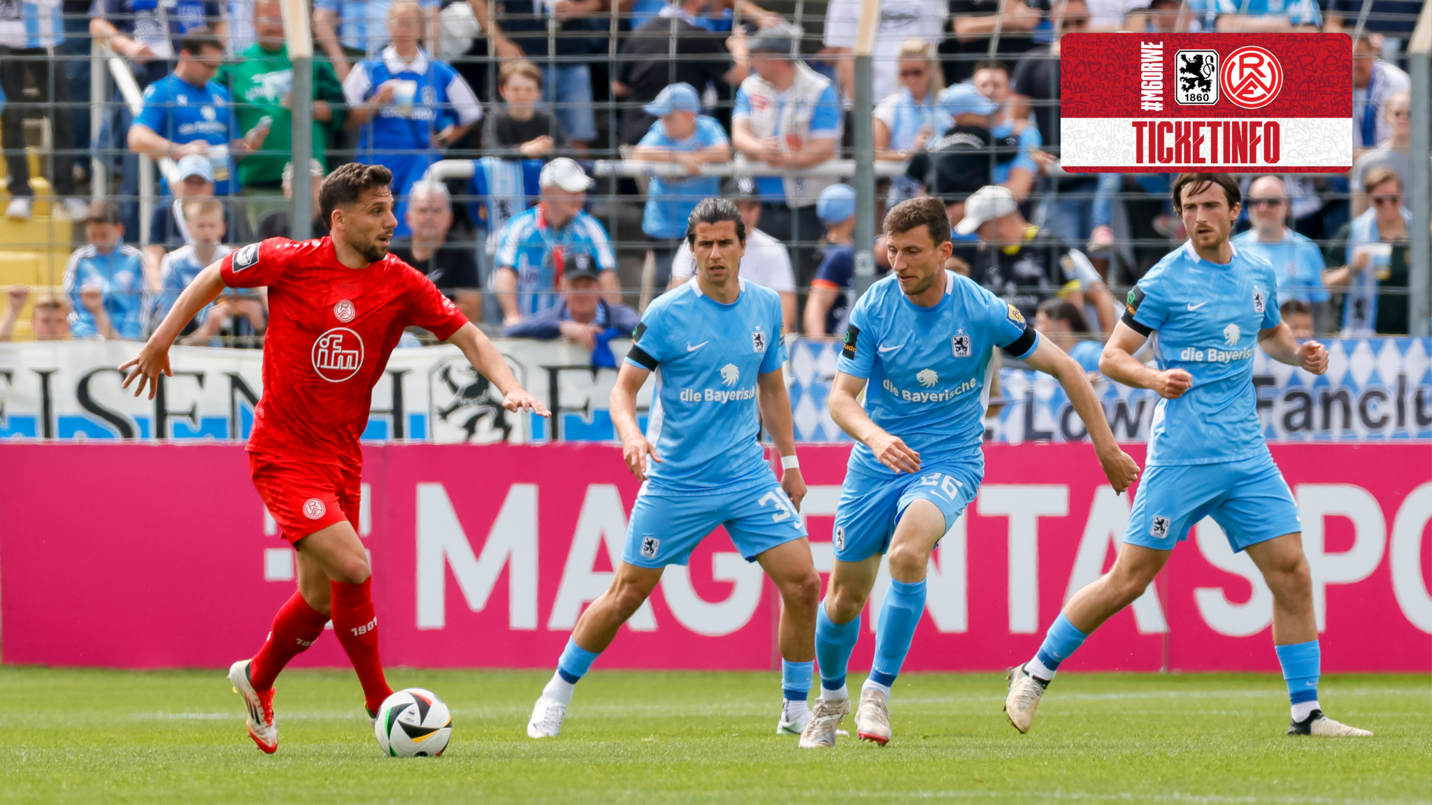 Auswärts bei 1860 München: Mitglieder-Vorverkauf beginnt Dienstag – Rot-Weiss Essen