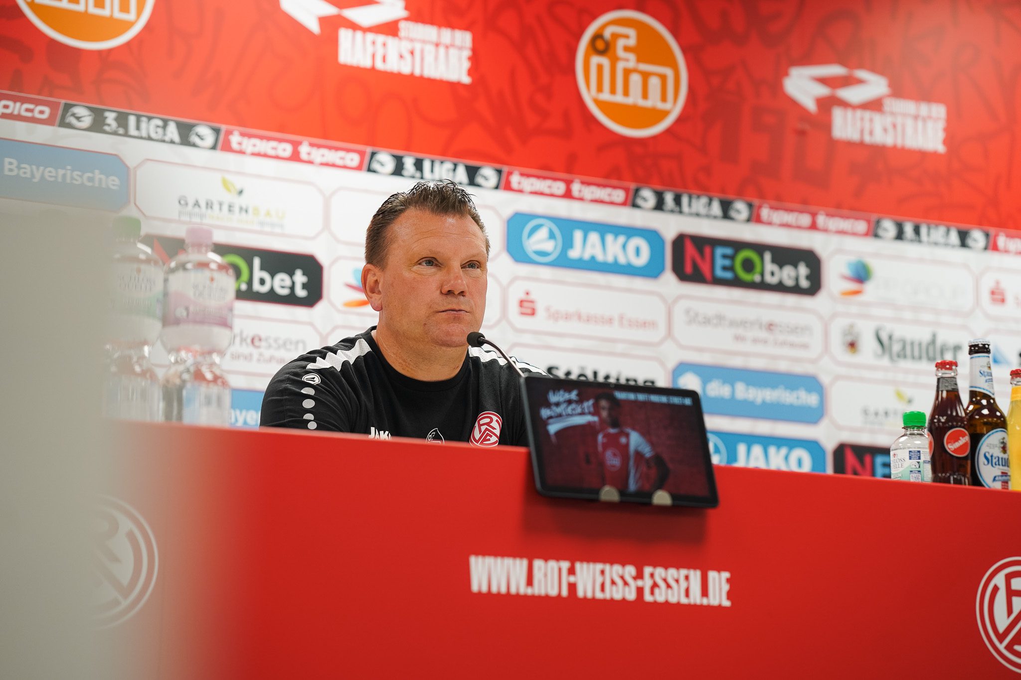 Pressekonferenz vor Stuttgart II – Rot-Weiss Essen
