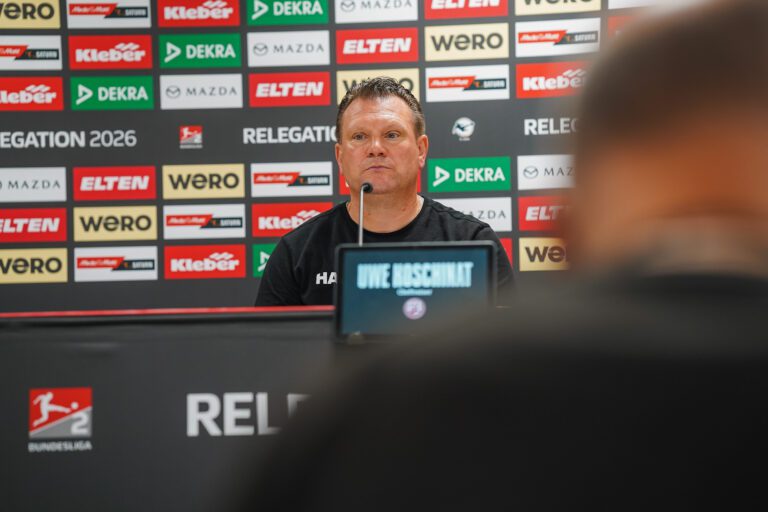 Pressekonferenz nach Fürth – Rot-Weiss Essen