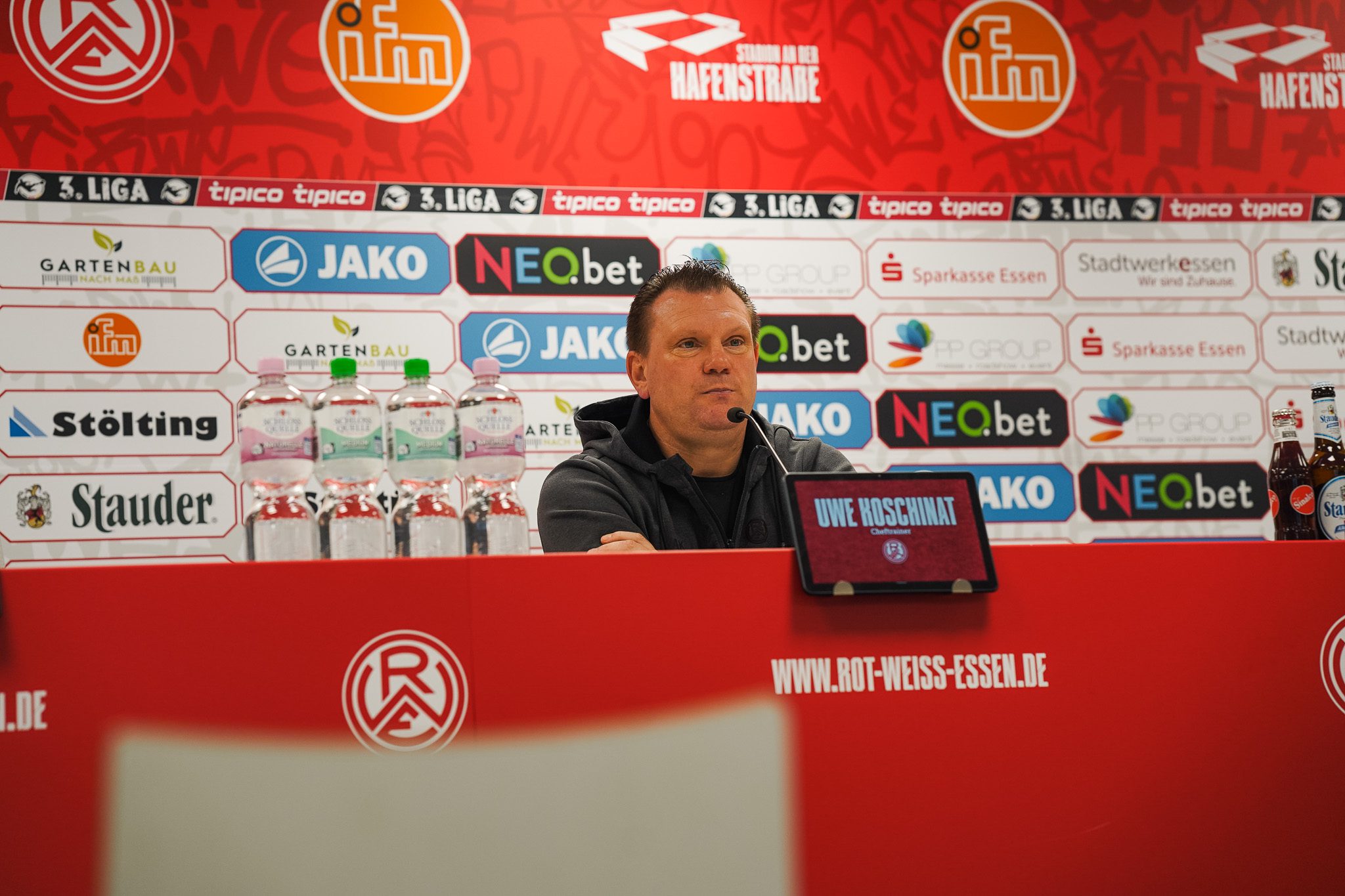 Pressekonferenz vor Regensburg – Rot-Weiss Essen