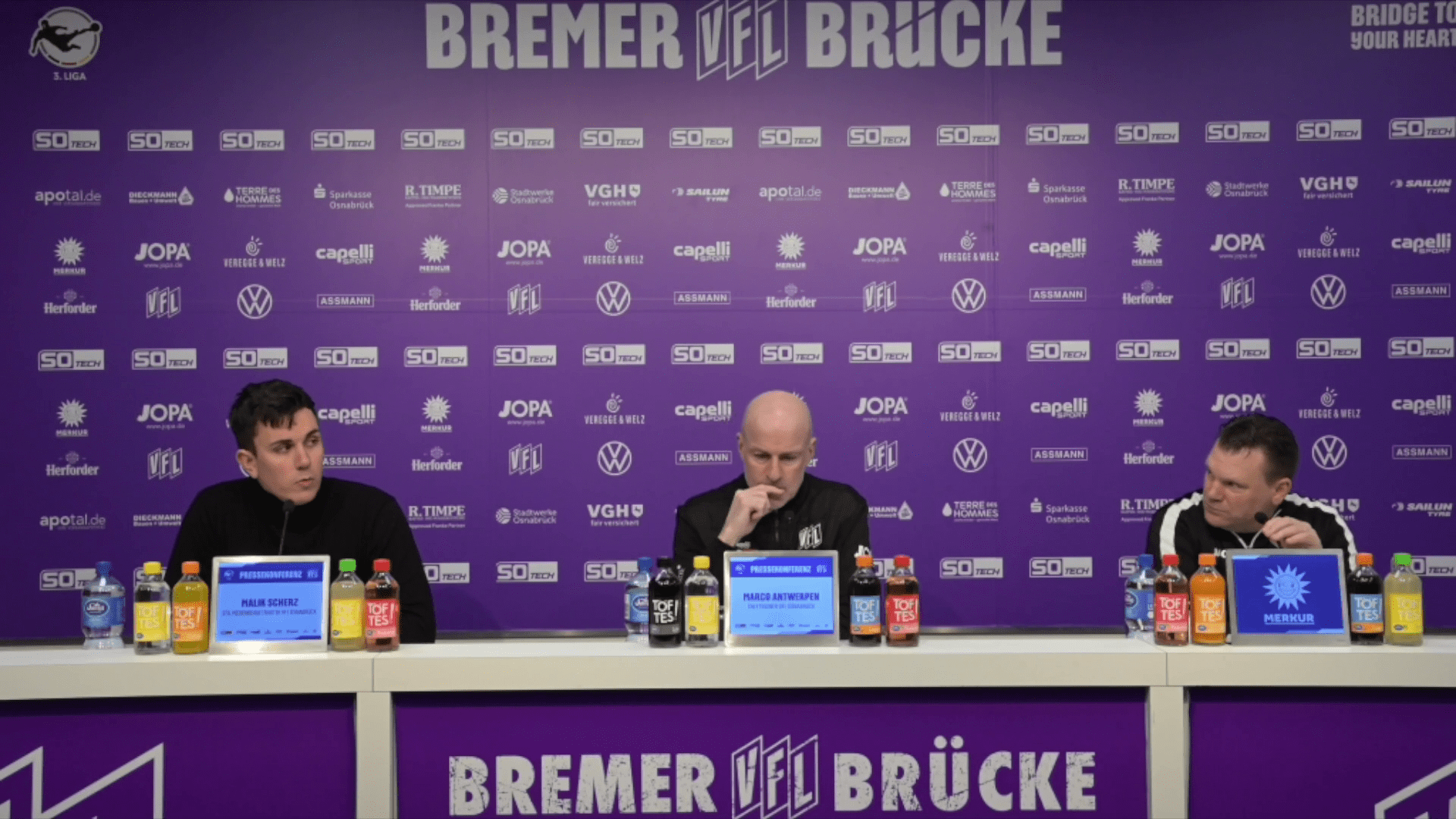 Die Pressekonferenz nach der Niederlage in Osnabrück – Rot-Weiss Essen