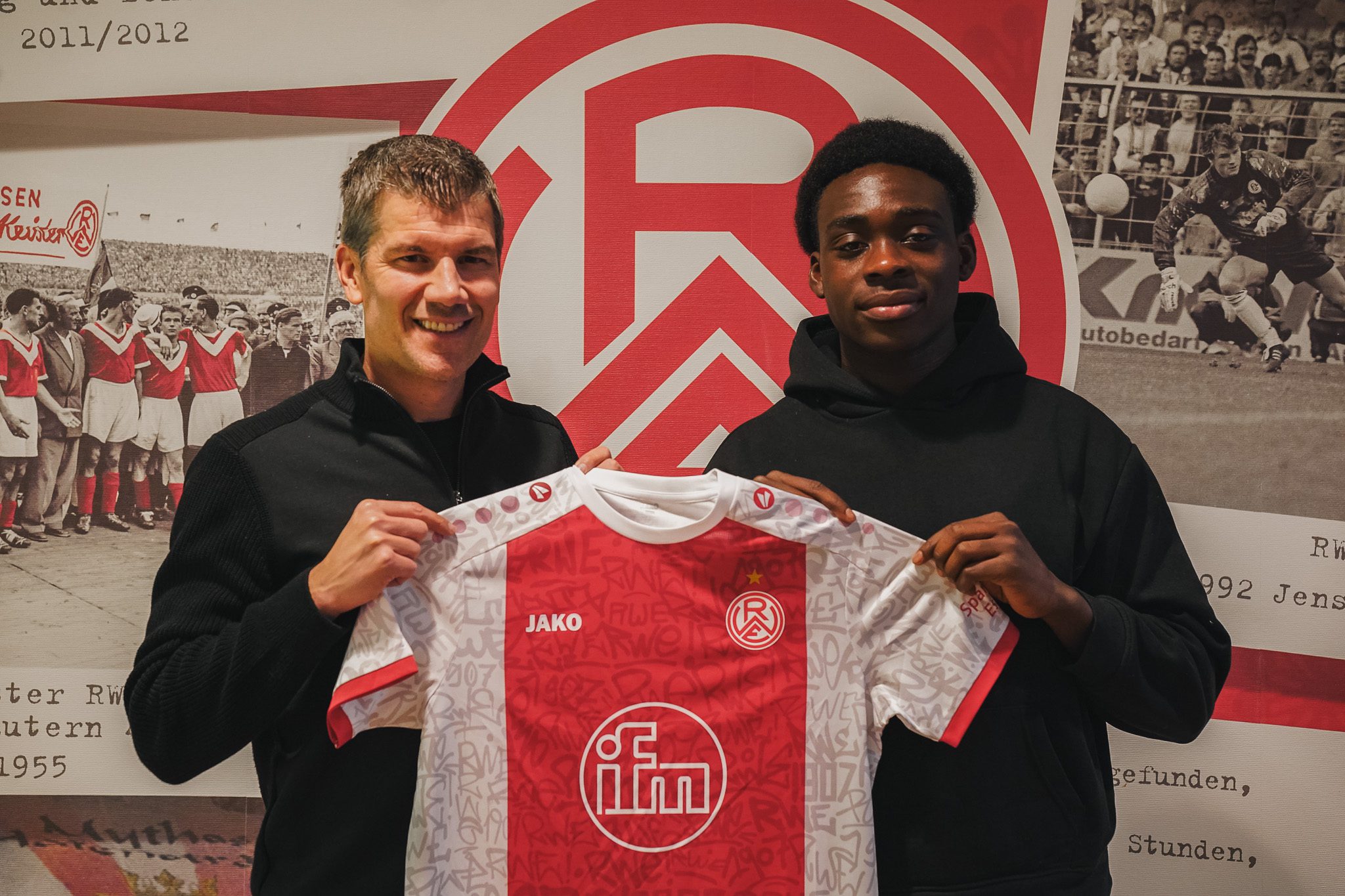 Profivertrag bei RWE für James Gnagnon – Rot-Weiss Essen