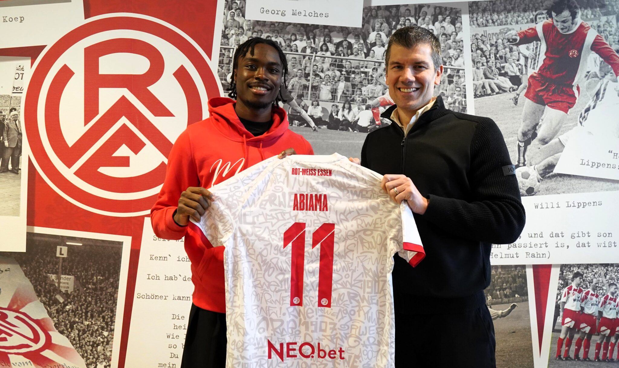 Dickson Abiama wechselt an die Hafenstraße – Rot-Weiss Essen