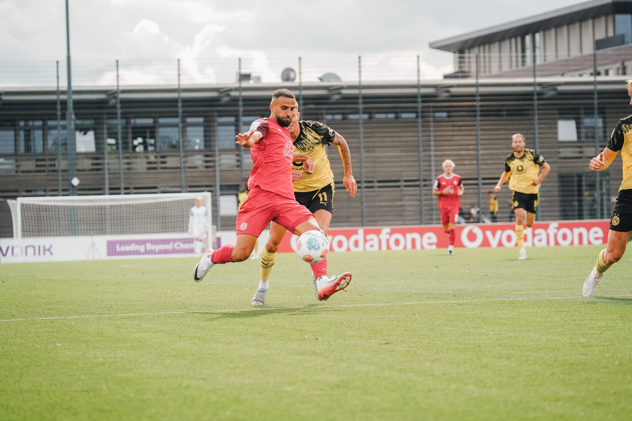 Nils Kaiser trifft zum 1:0-Sieg gegen den BVB II – Rot-Weiss Essen