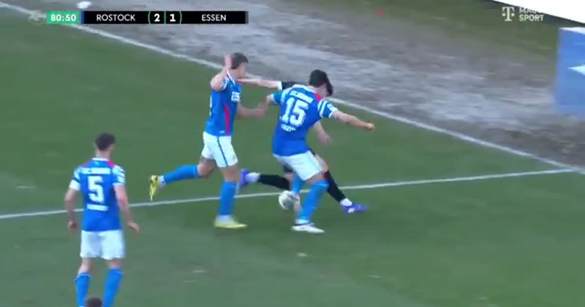 Eine klare Fehlentscheidung: Rafati analysiert Last-Minute-Elfmeter im Ostsee-Stadion