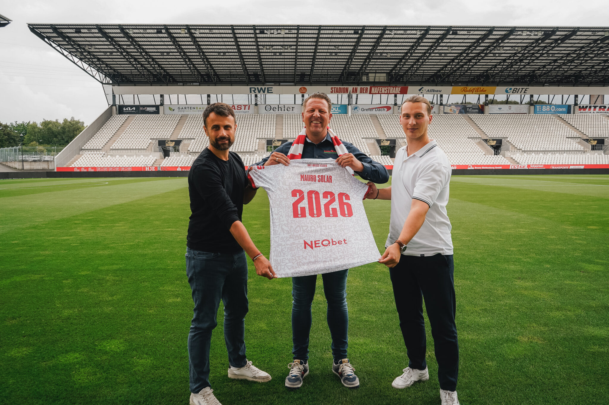 Top-Partner von RWE: Mauro Solar & Gebäudemanagement GmbH – Rot-Weiss Essen