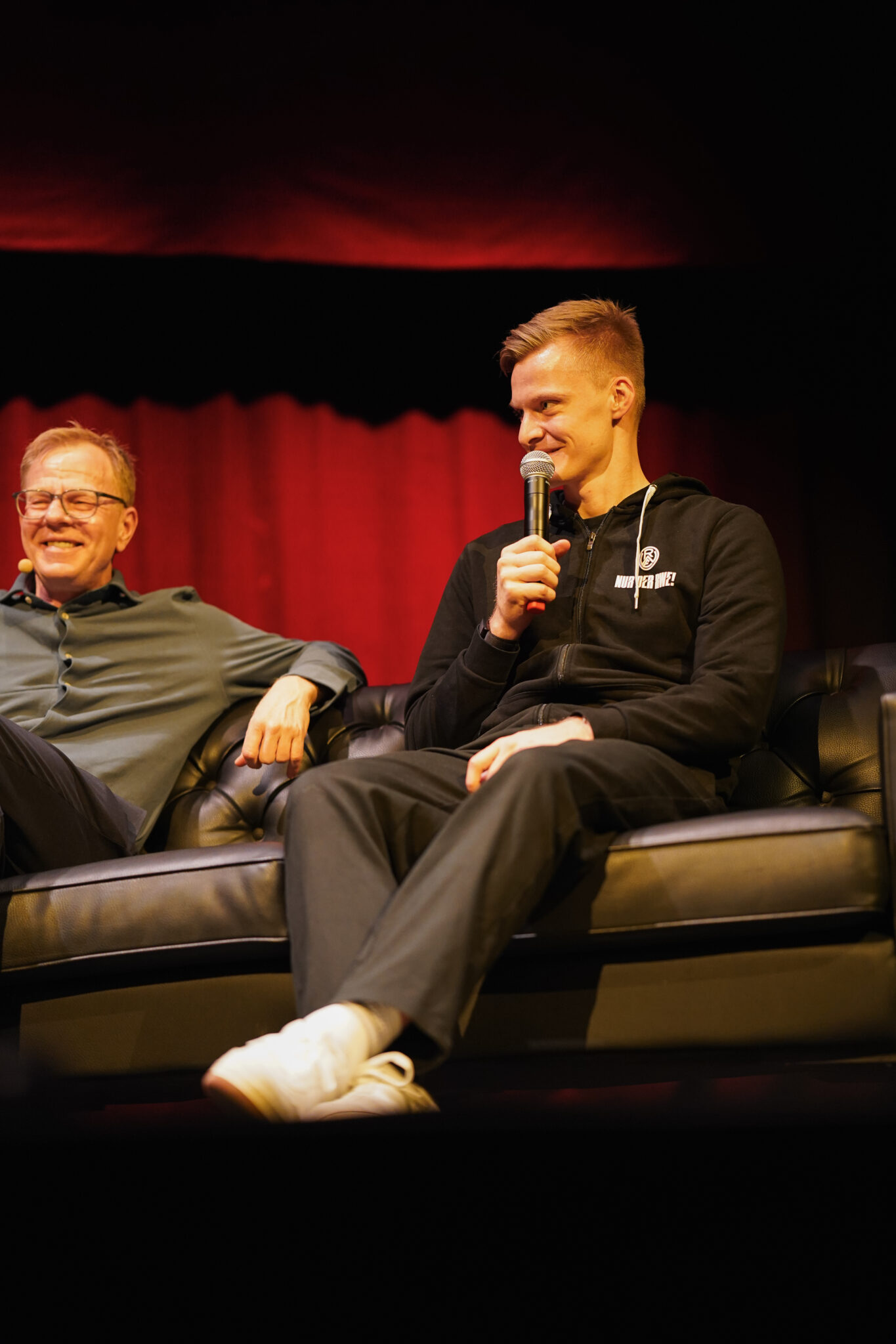 Alex Rang & Jakob Golz waren zu Gast bei Ewald Lienen – Rot-Weiss Essen