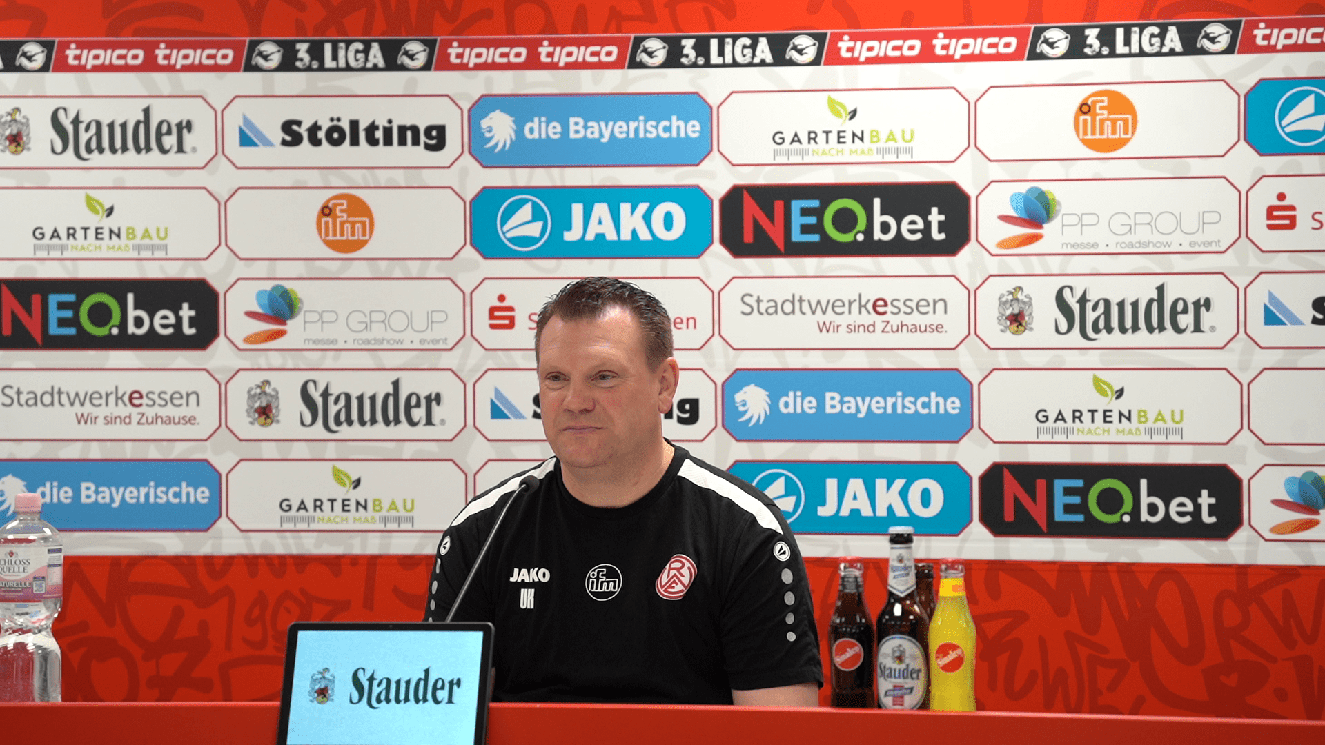 Pressekonferenz vor Rostock – Rot-Weiss Essen