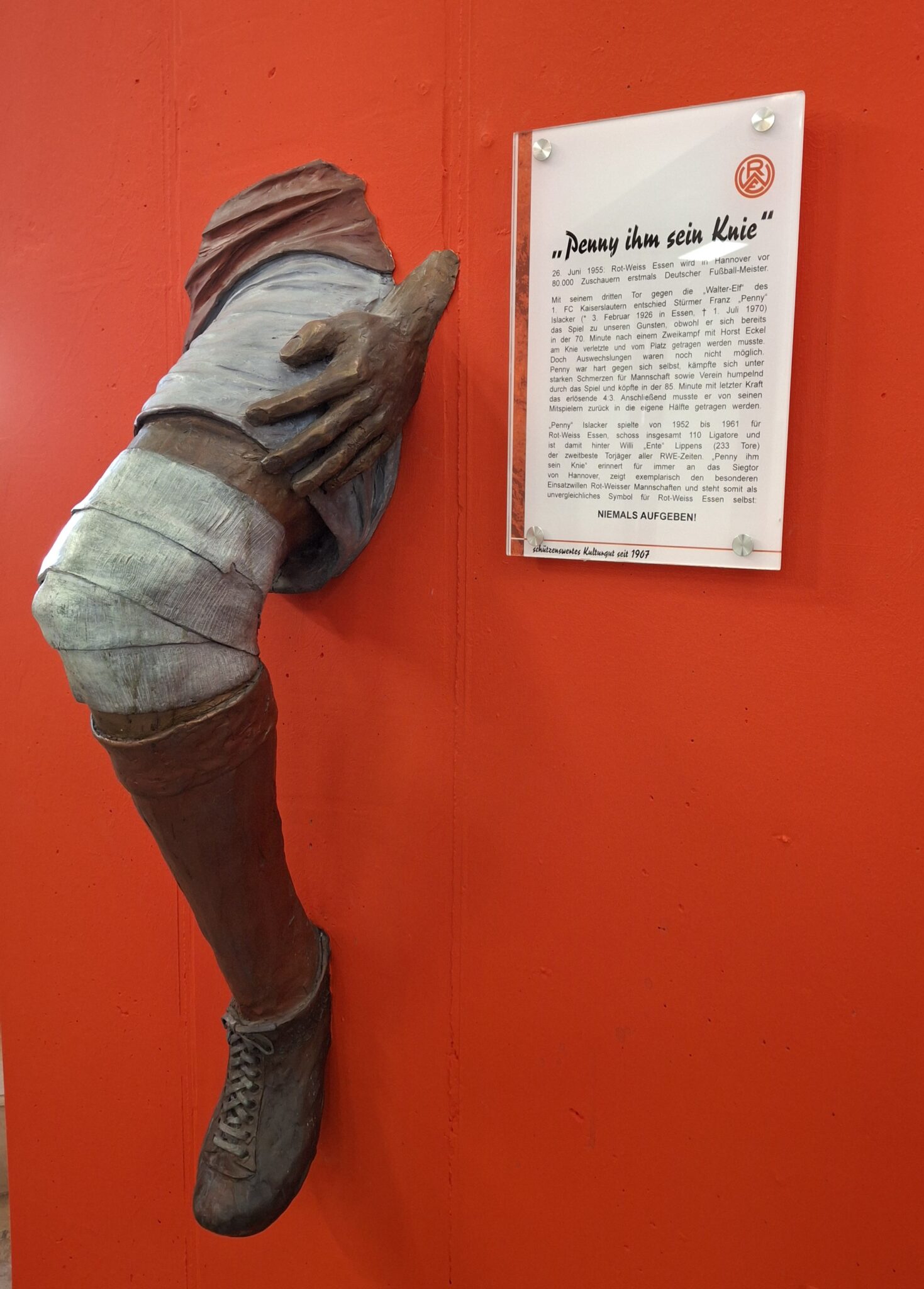 Franz Penny Islacker: Mit einem Hechtsprung zur Deutschen Meisterschaft – Rot-Weiss Essen