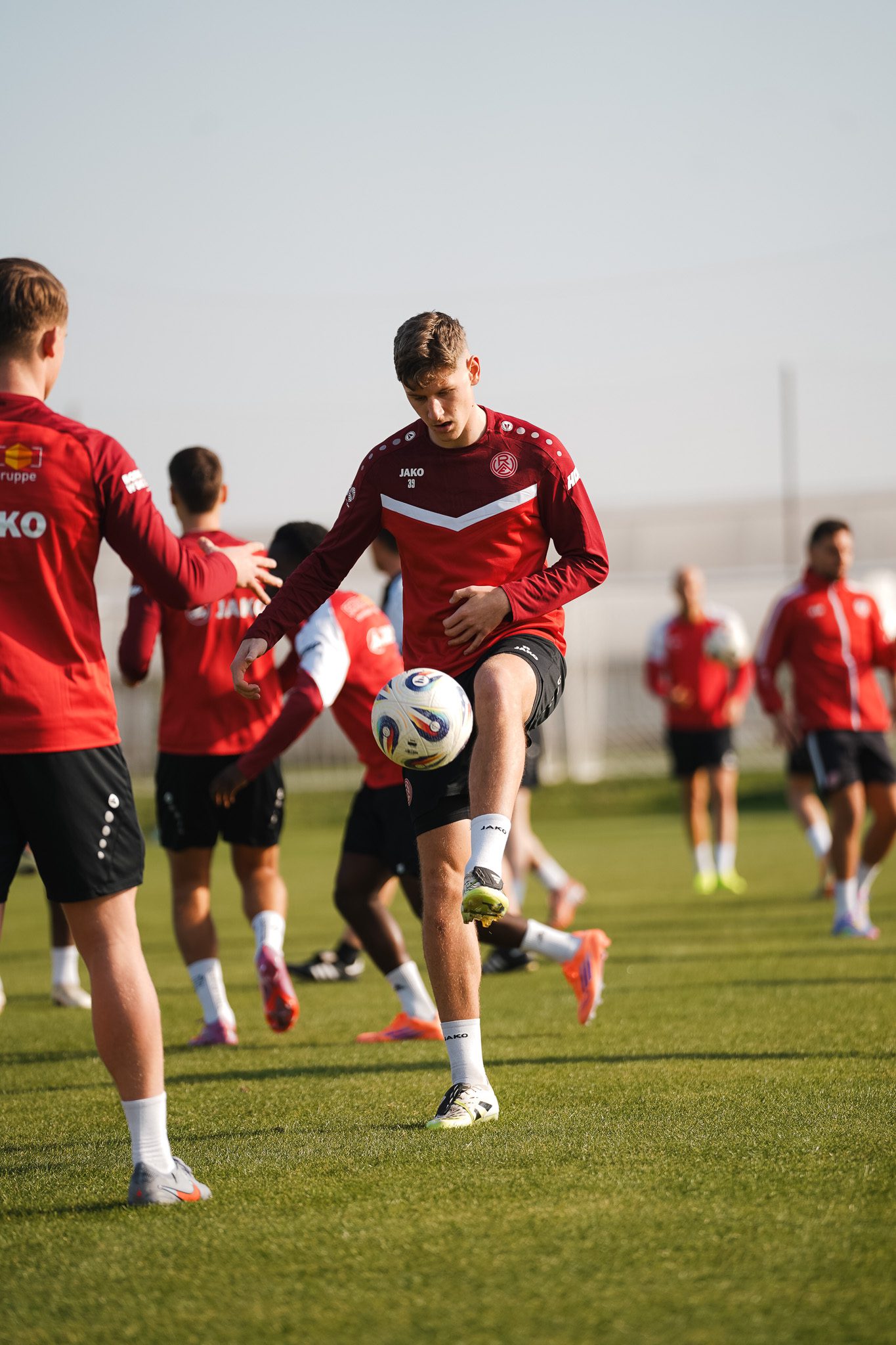 Erster Trainingstag in Lara – Rot-Weiss Essen