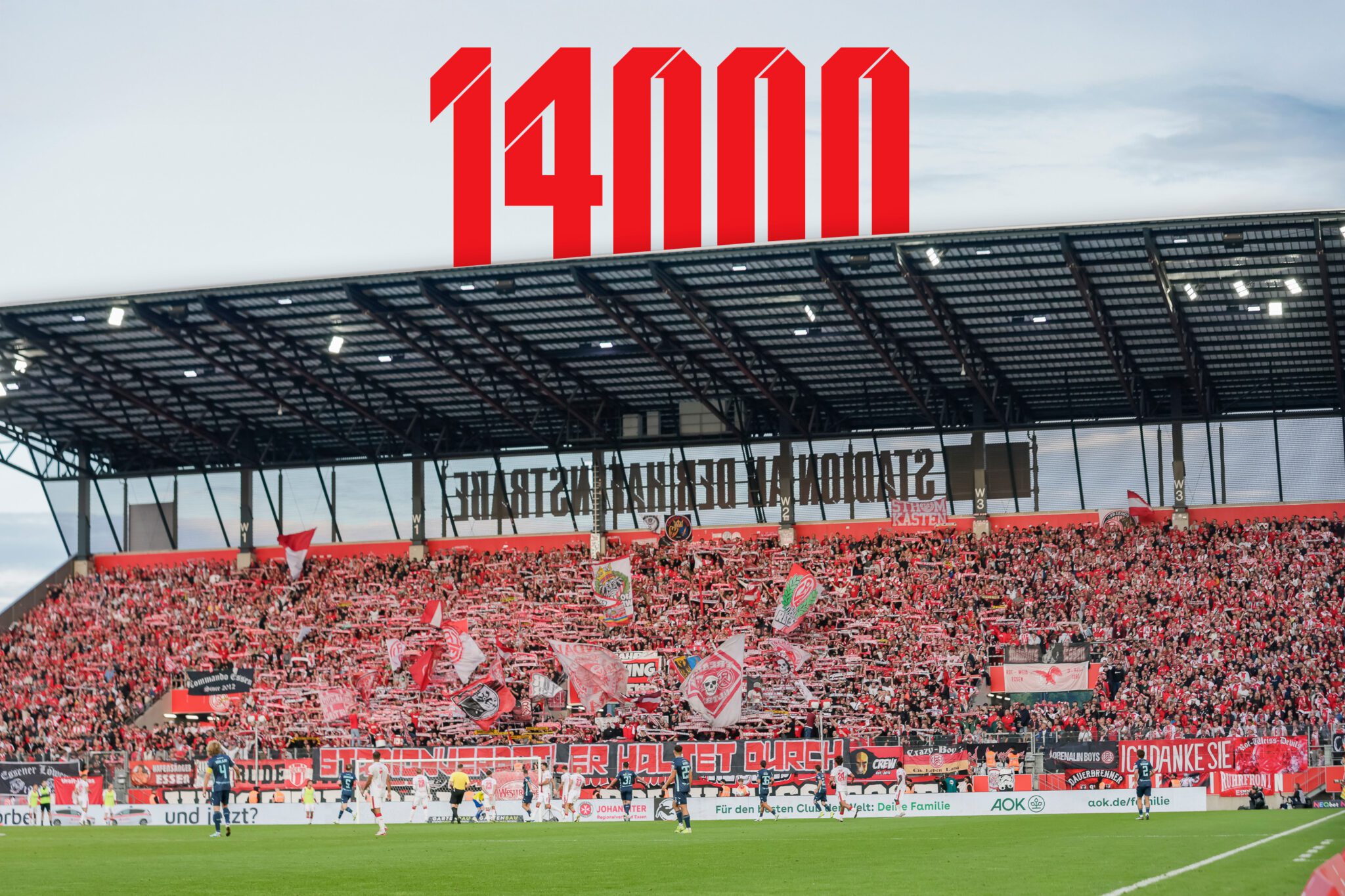 Mehr als 14.000 Mitglieder: RWE wächst weiter – Rot-Weiss Essen