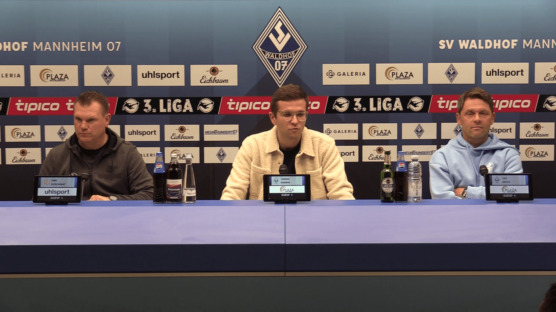 Pressekonferenz nach Mannheim – Rot-Weiss Essen