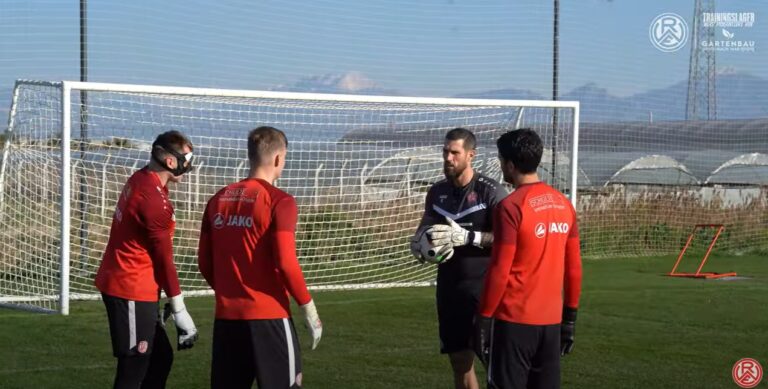 RWE-Trainingslager: Torwarttraining mit Manuel Lenz – Rot-Weiss Essen