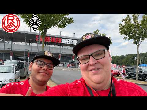 Die Fohlen zu Gast an der Hafenstrasse Rot-Weiss Essen VS Borussia Mönchengladbach Stadionvlog