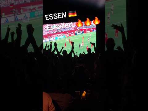 🇩🇪 ESSEN eskaliert 🔥 beim 2:1 Sieg der Nationalmannschaft, Donnerberg, Essen, mip-festival.de ❗❕