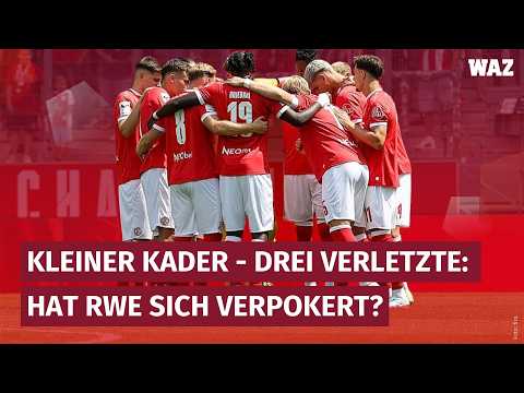 Rot-Weiss Essen vor harten Wochen: Der Mini-Kader kann zum Problem werden