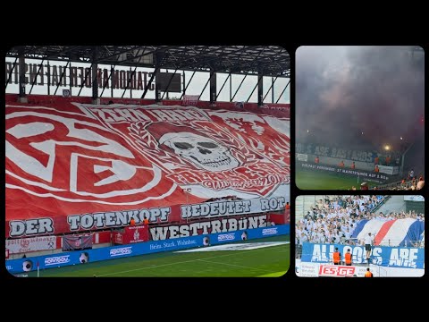 🔴⚪ Rot-Weiss Essen vs Hansa Rostock 🔵⚪ 3:0 Sieg für RWE - GEILE FREAK SHOW ESSEN❗❕ PYRO SHOW ROSTOCK