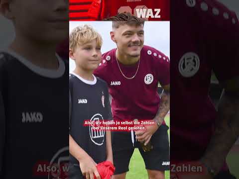 Rot Weiss Essen  Warum Jannik Hofmann der passende RWE Kapitän ist #shorts