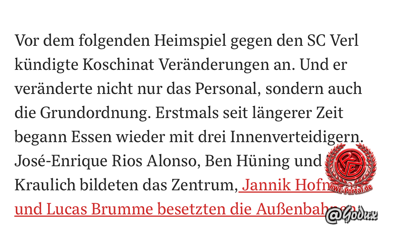 Bild von Godux im Thema Rot-Weiss Essen - TSV Havelse