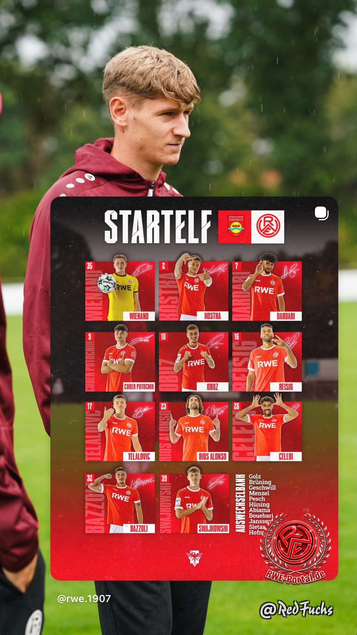 Bild von RedFuchs im Thema SV Sonsbeck - Rot-Weiss Essen (Niederrheinpokal)