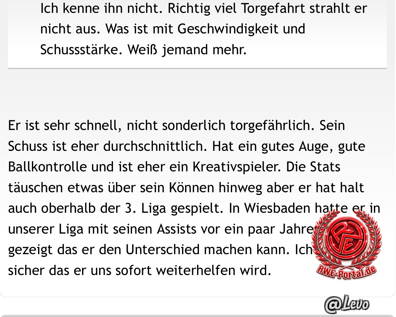 Bild von Levo im Thema Nick Bätzner