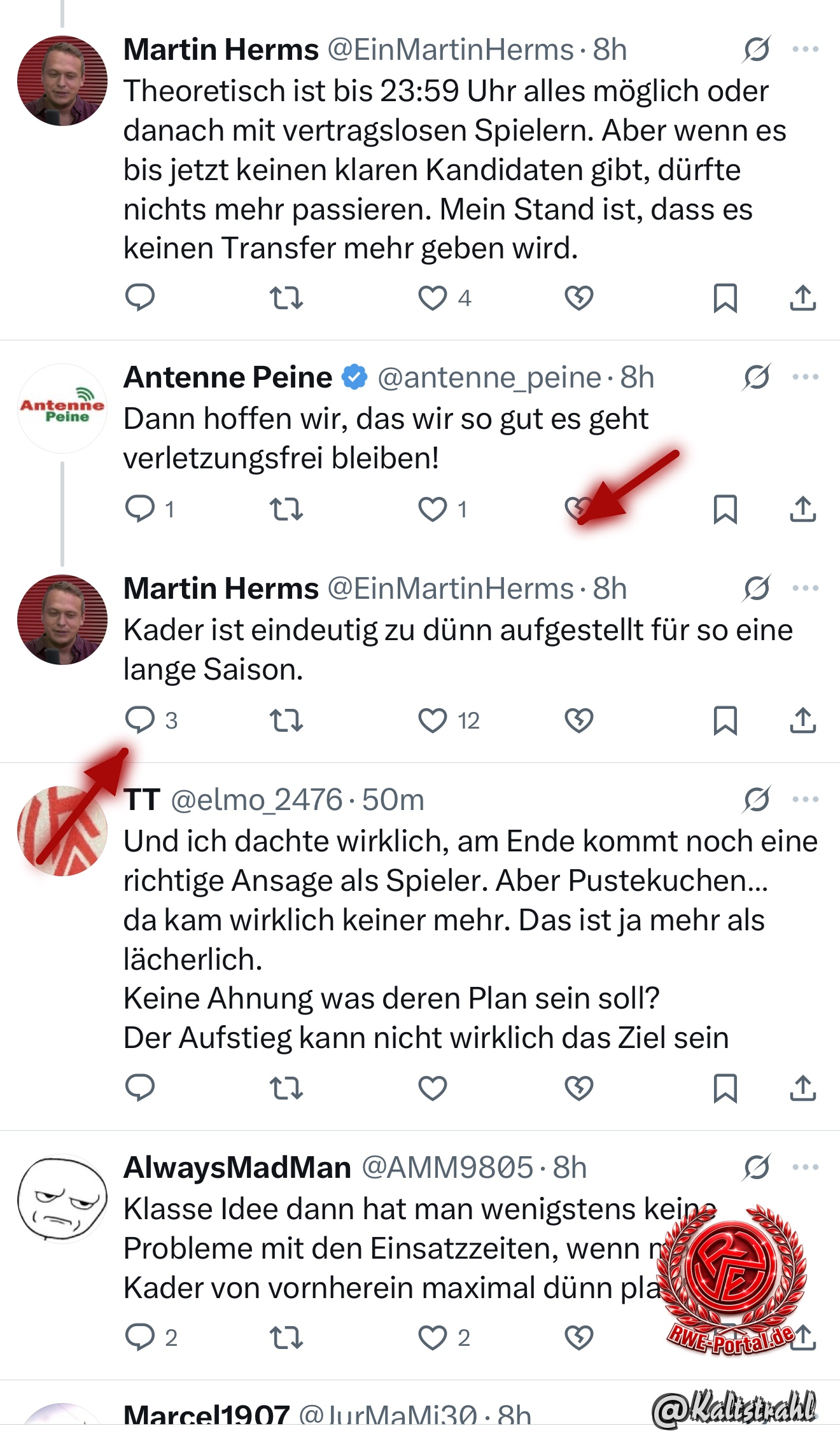 Bild von Kaltstrahl im Thema Wer kommt, wer geht, wer bleibt...?