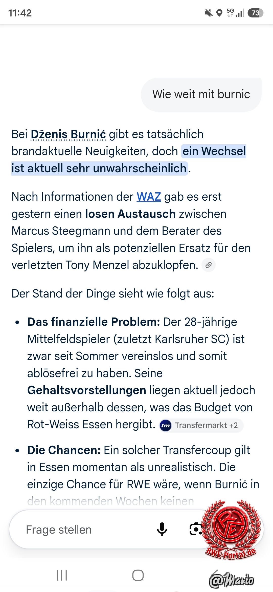 Bild von Mario im Thema Dzenis Burnic
