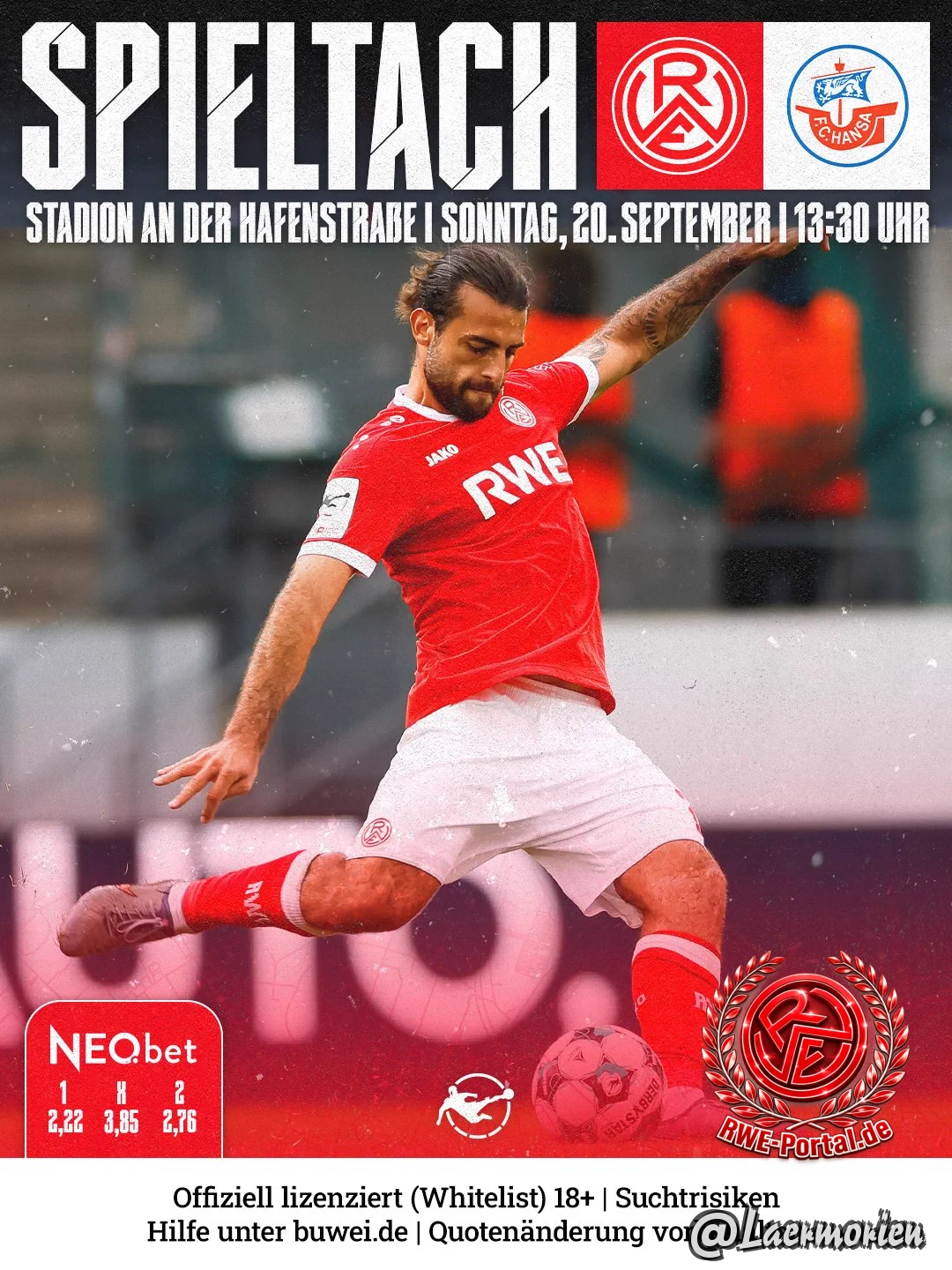Bild von Laermorien im Thema Rot-Weiss Essen - FC Hansa Rostock