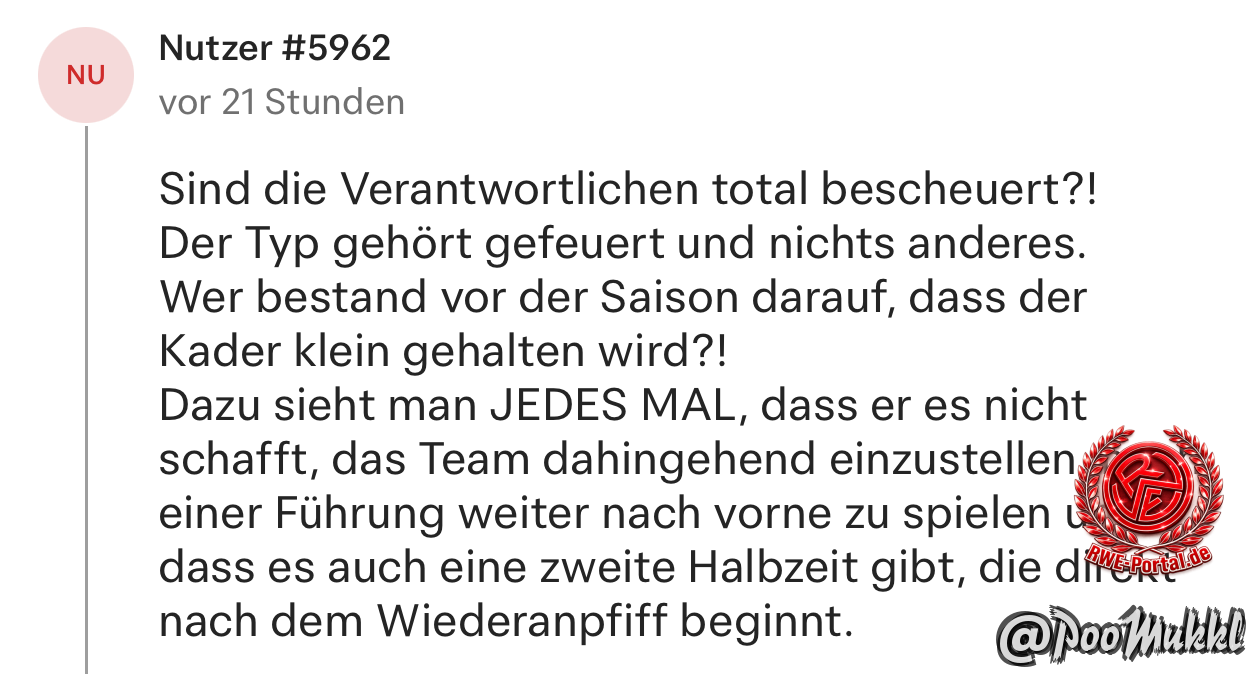 Bild von PooMukkl im Thema Uwe Koschinat (Cheftrainer)