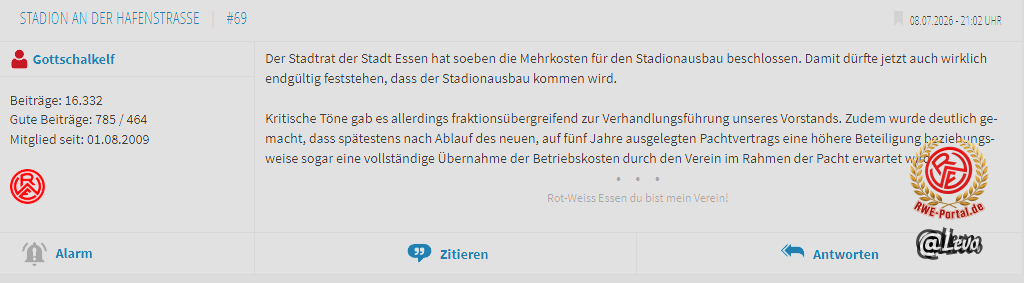 Bild von Levo im Thema Stadion an der Hafenstraße